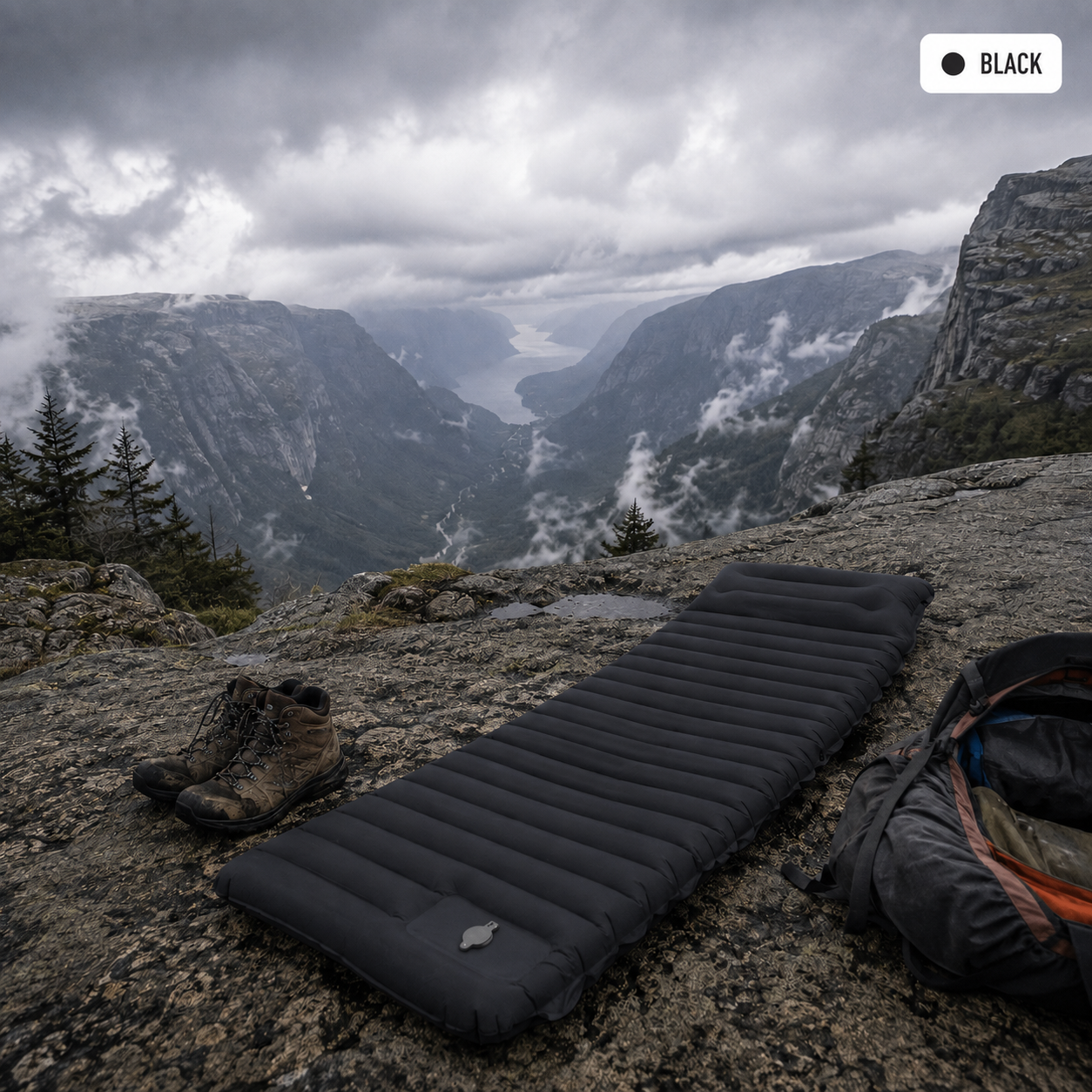 NimbusPad - 4" Quick-Inflating Sleeping Mat