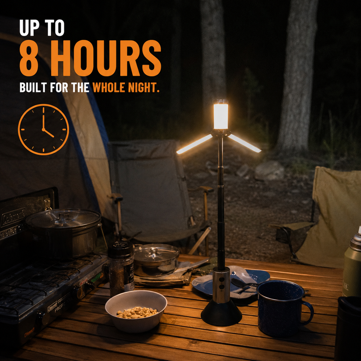 TowerBeam - 300 Lumen Telescopic Camping Light