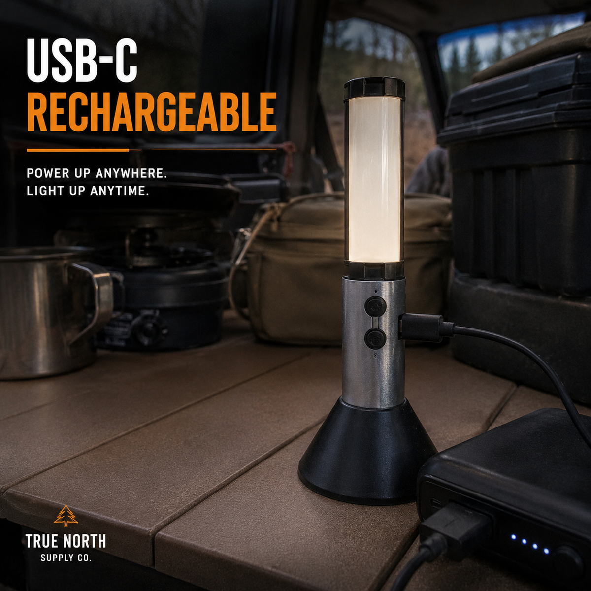 TowerBeam - 300 Lumen Telescopic Camping Light
