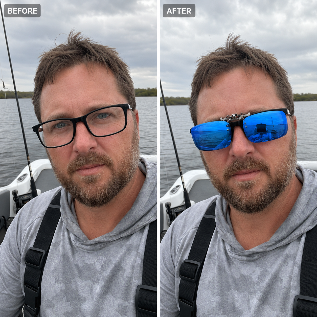 FlipCast - Clip On Fishing Lenses