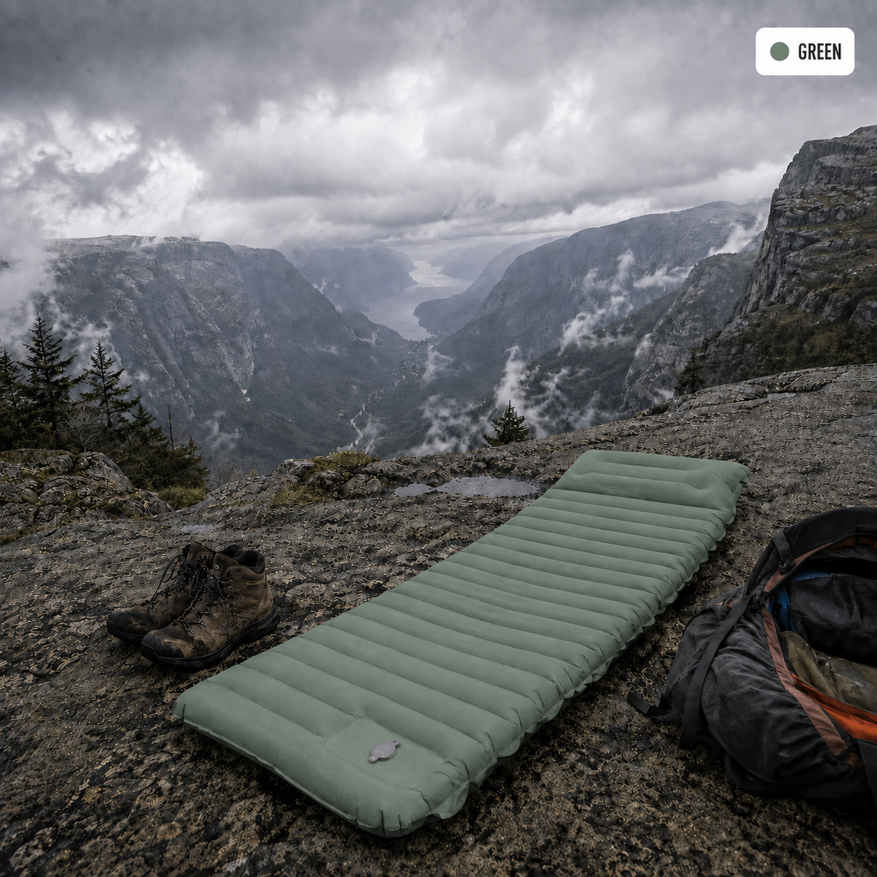 NimbusPad - 4" Quick-Inflating Sleeping Mat