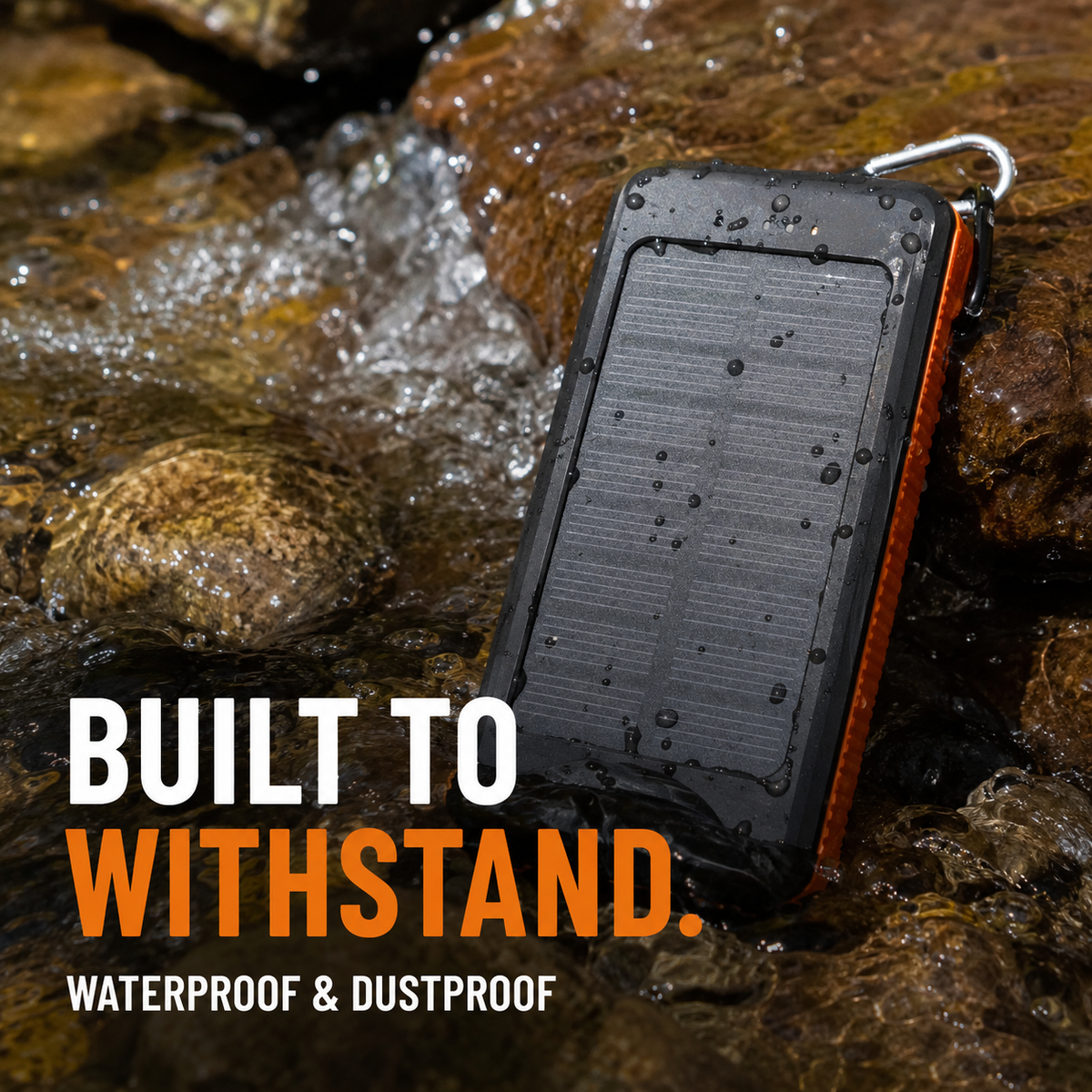 TrueCharge - 20,000mAh Solar Power Bank