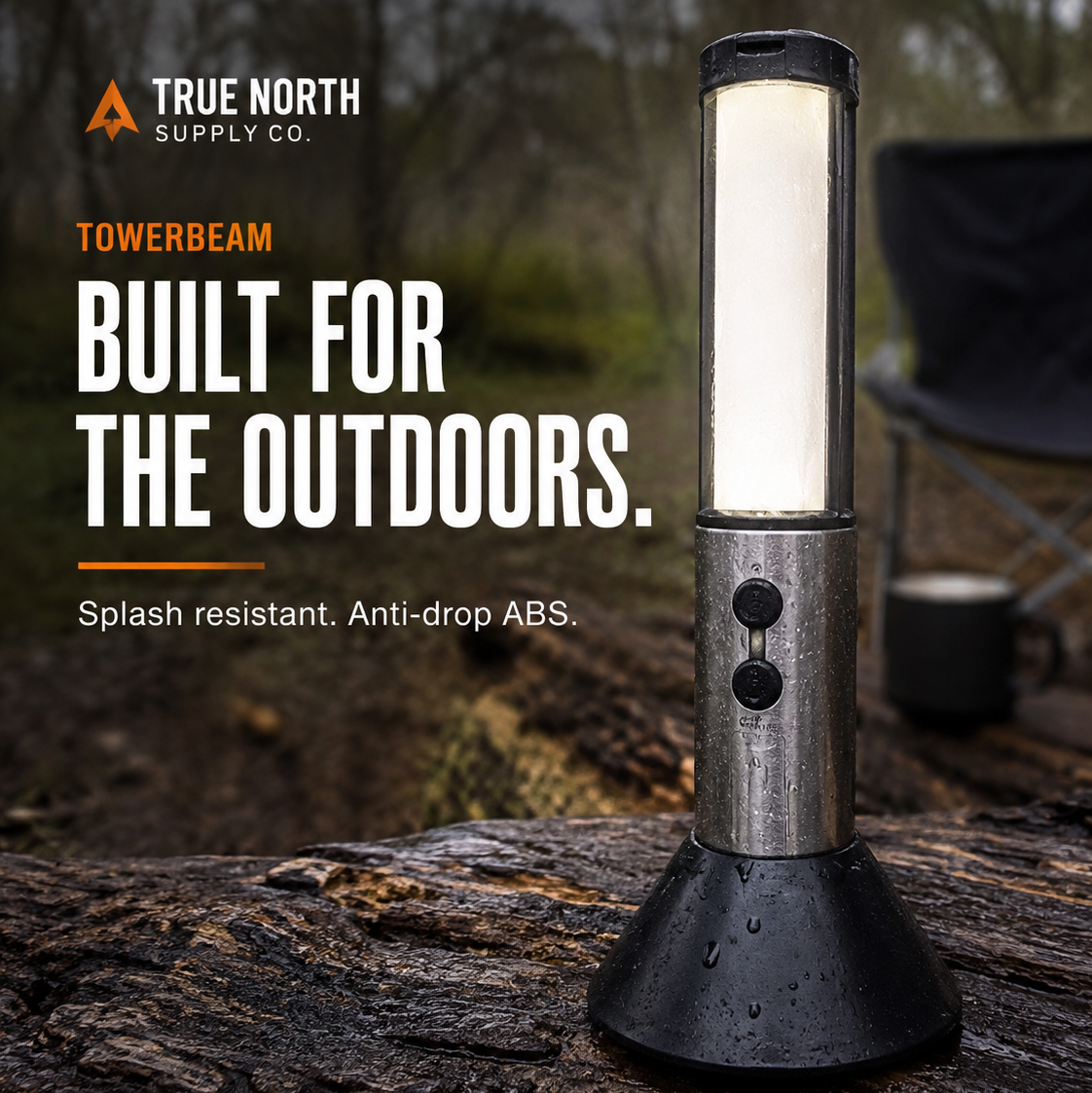 TowerBeam - 300 Lumen Telescopic Camping Light