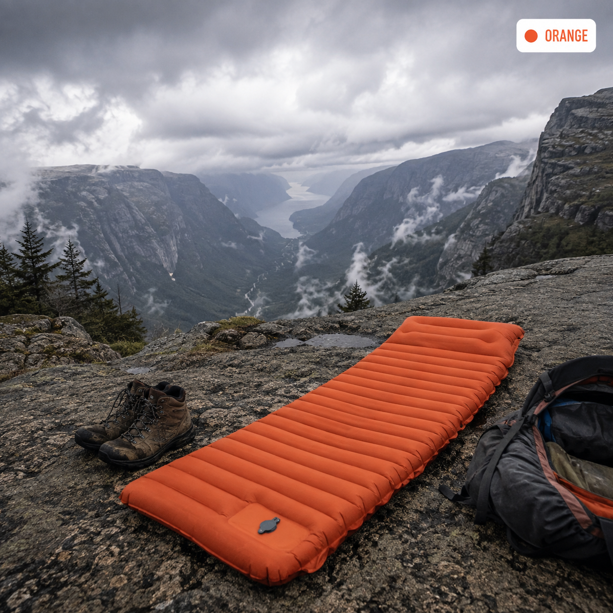 NimbusPad - 4" Quick-Inflating Sleeping Mat